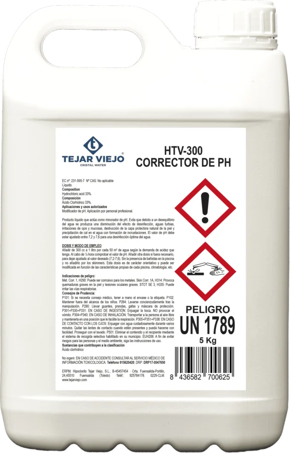 HTV-300 Corrector de pH