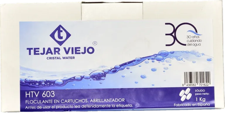 HTV-603 Floculante en Cartuchos Abrillantador