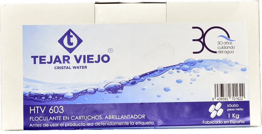 HTV-603 Floculante en Cartuchos Abrillantador
