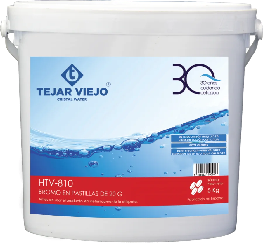 HTV-810 Tabletas de Bromo 20g