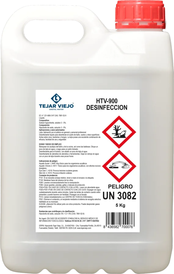 HTV-900 Desinfección