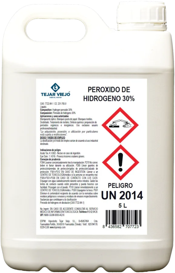 Peróxido de Hidrógeno 30%