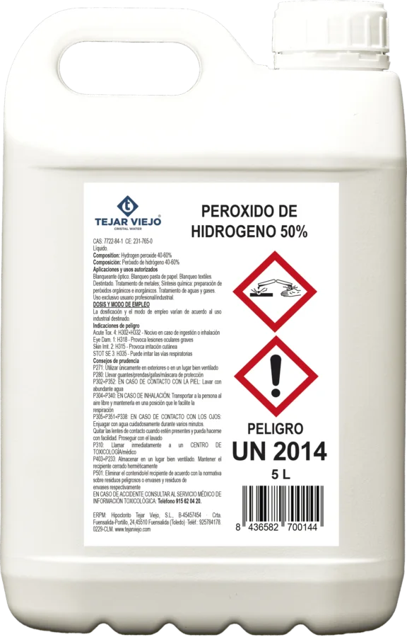 Peróxido de Hidrógeno 50%