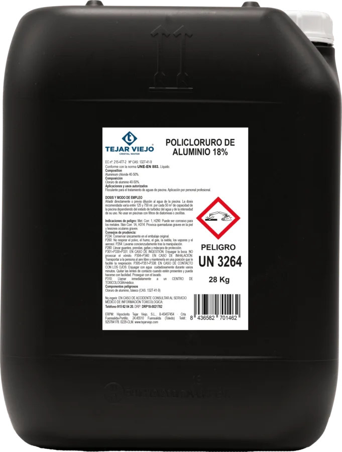 Policloruro de Aluminio 18% Industrial